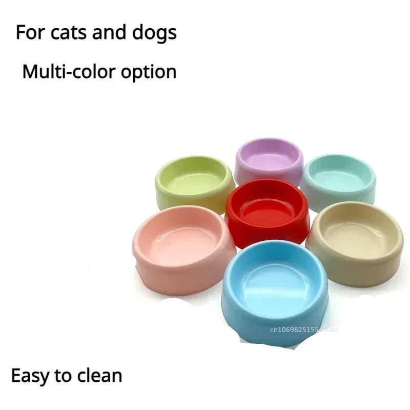 Nordic Style Pet Plastic Bowl