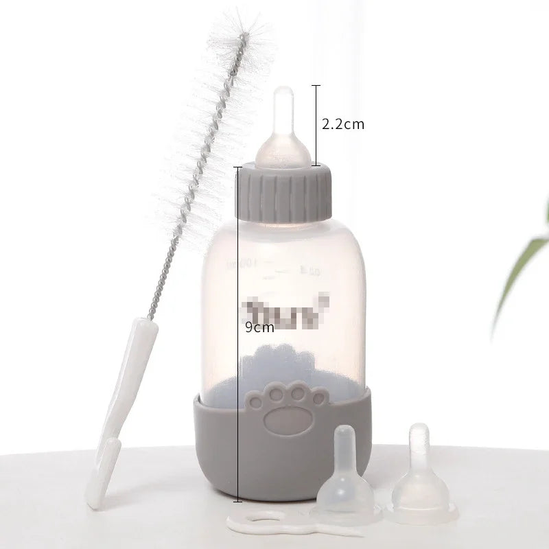 Hot Sale 100ML Puppy Kitten Feeding Granny Bottle Set