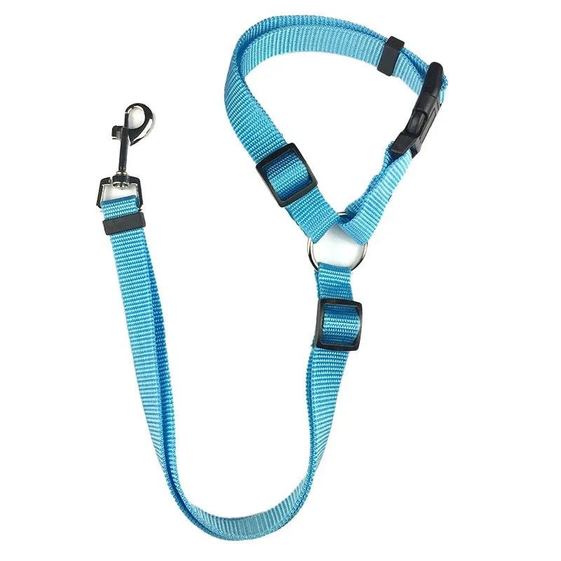 Adjustable Dog Seat Belt Dog Harness Pet Car Vehicle Seat Belt Pet Safety Leash Leads for Dogs/Cats Adjustable