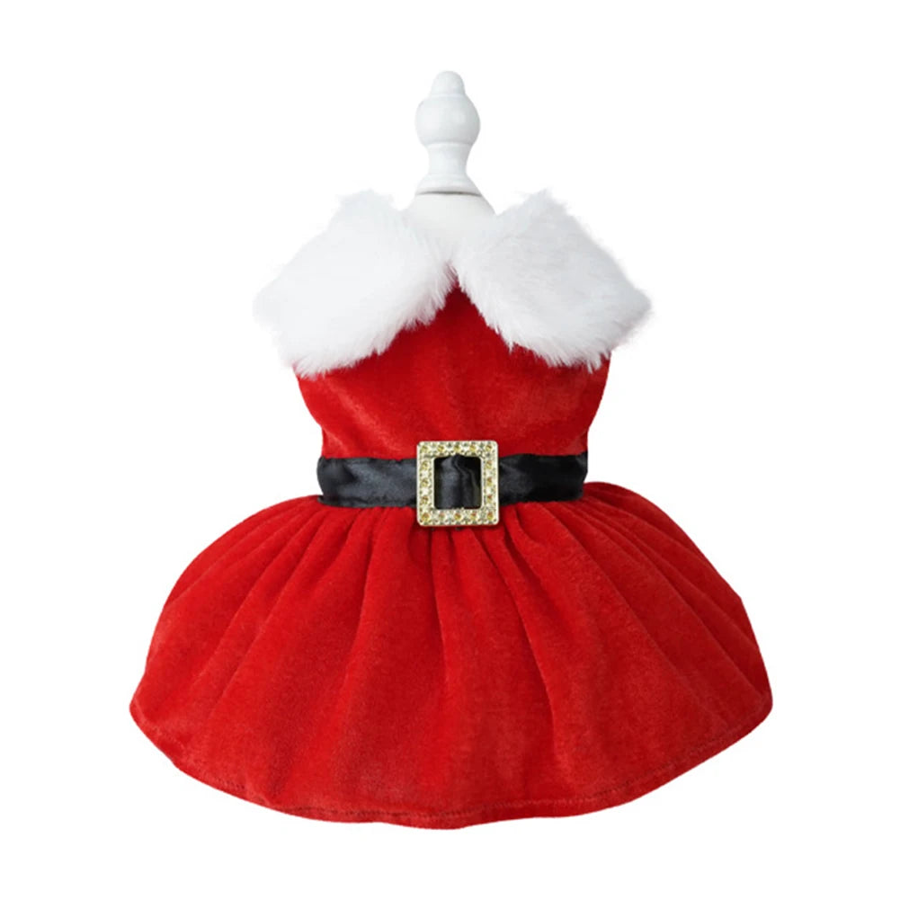 Pet Christmas Dress Costume