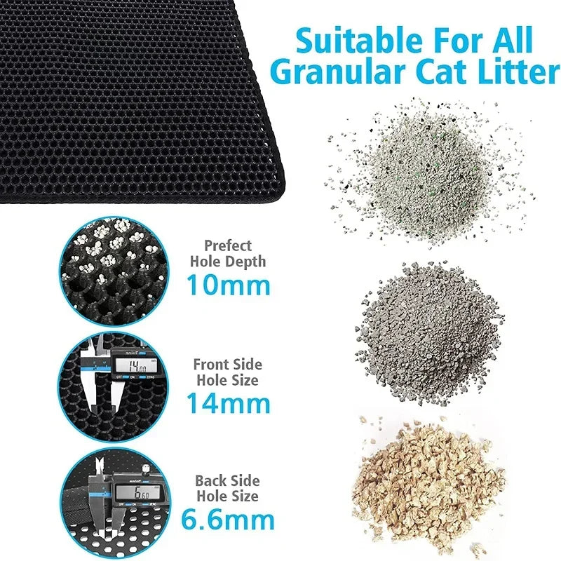 Cat Litter Mat Non Slip Big Pet