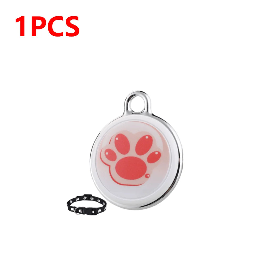 Pet Anti-Lost GPS Tracker Bluetooth-compatible Smart Wearable Waterproof Locator Real-time Tracking Dog Cat Collar Find Device