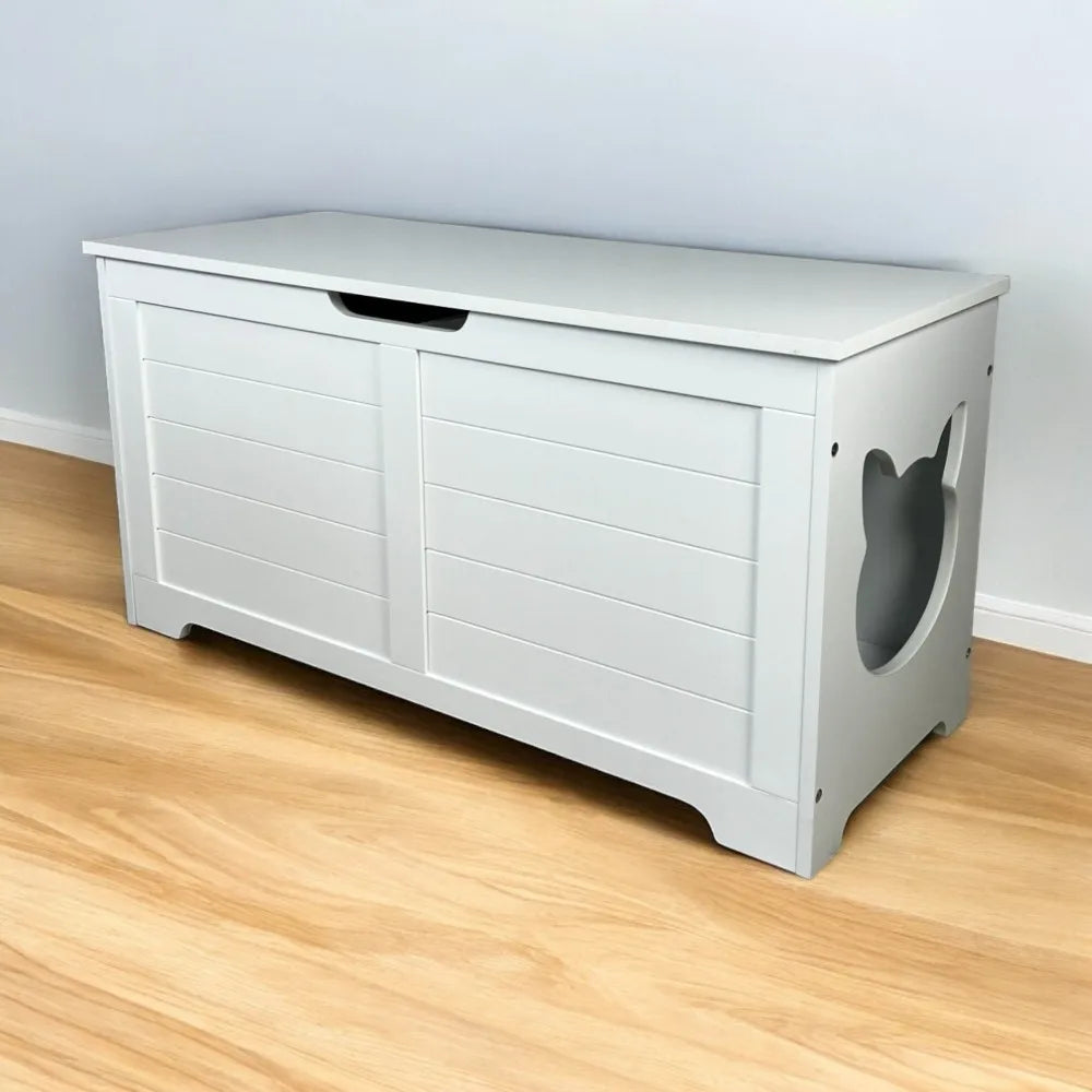 39.4" Top open Cat Litter Box Enclosure