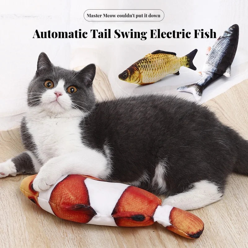 Electric Fish Pet Cat Toys