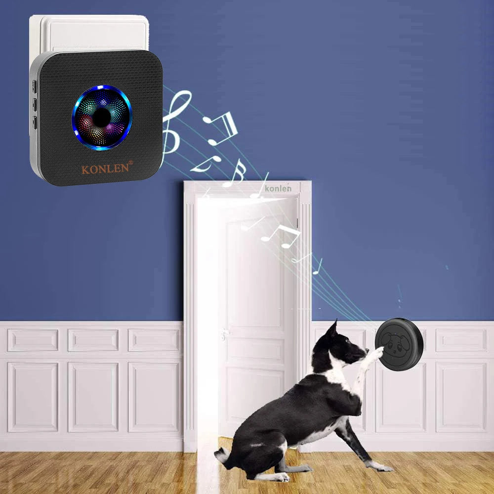 Smart Dog Doorbell Wireless for Potty Training