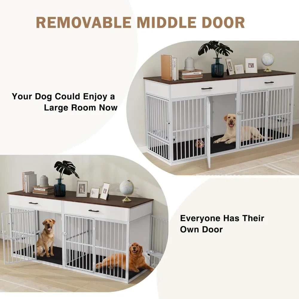 Dog Crate Furniture , Crate Cabinet with Storage