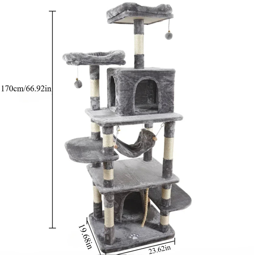 Cat Tree House Tower