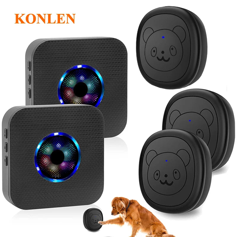 Smart Dog Doorbell Wireless for Potty Training