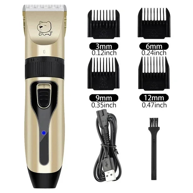 Dog Professional Hair Clipper Set