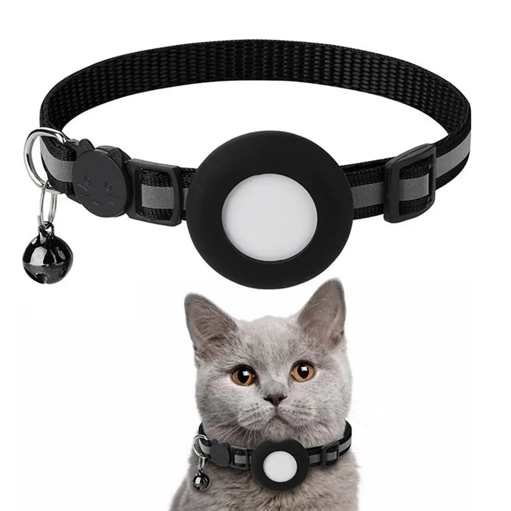 Silicone Anti-Lost Pet Cat Collar For The Apple Protective Wearable Tracker Anti Lost Positioning Tracker Collar 2024