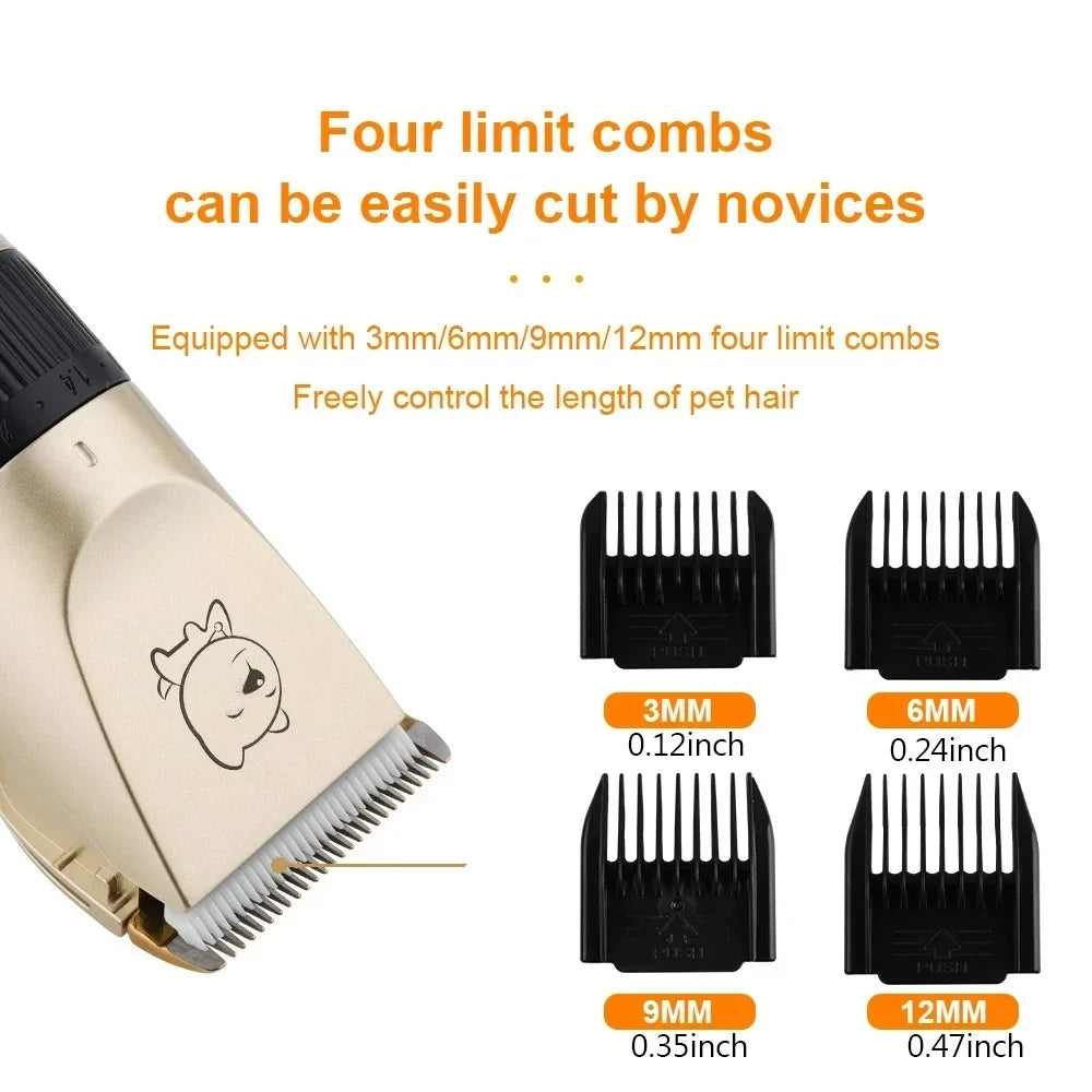 Dog Professional Hair Clipper Set