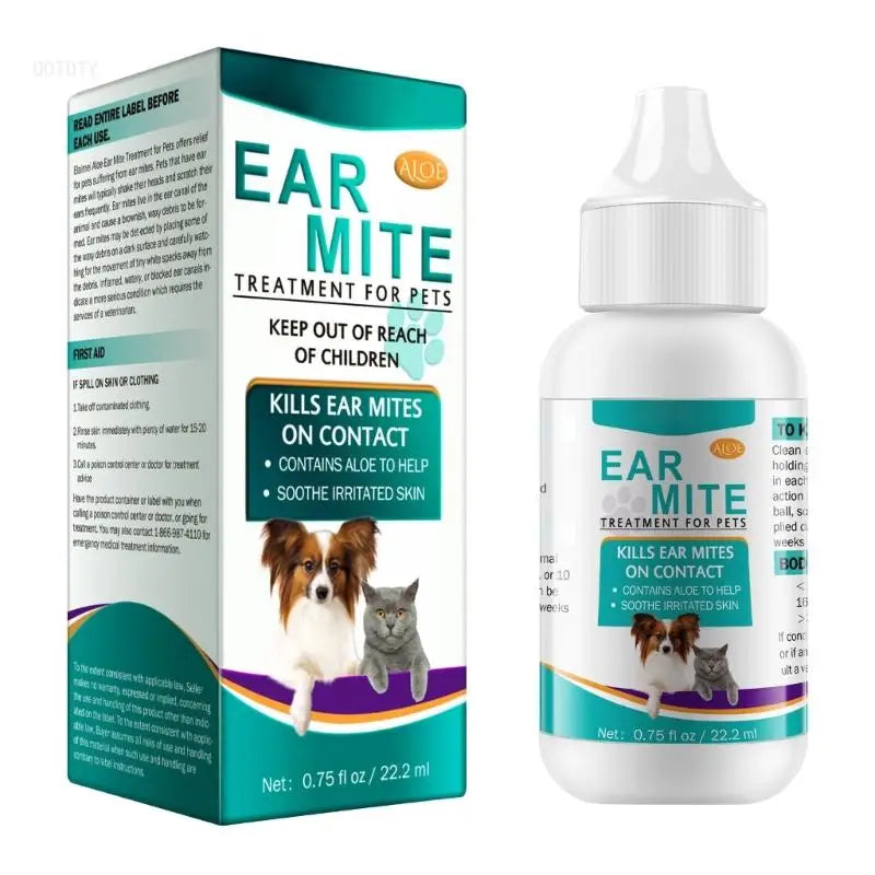 EarMite Oil Treatment For Dogs And Cats