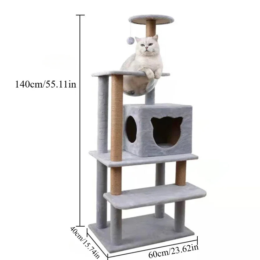 Cat Tree House Tower