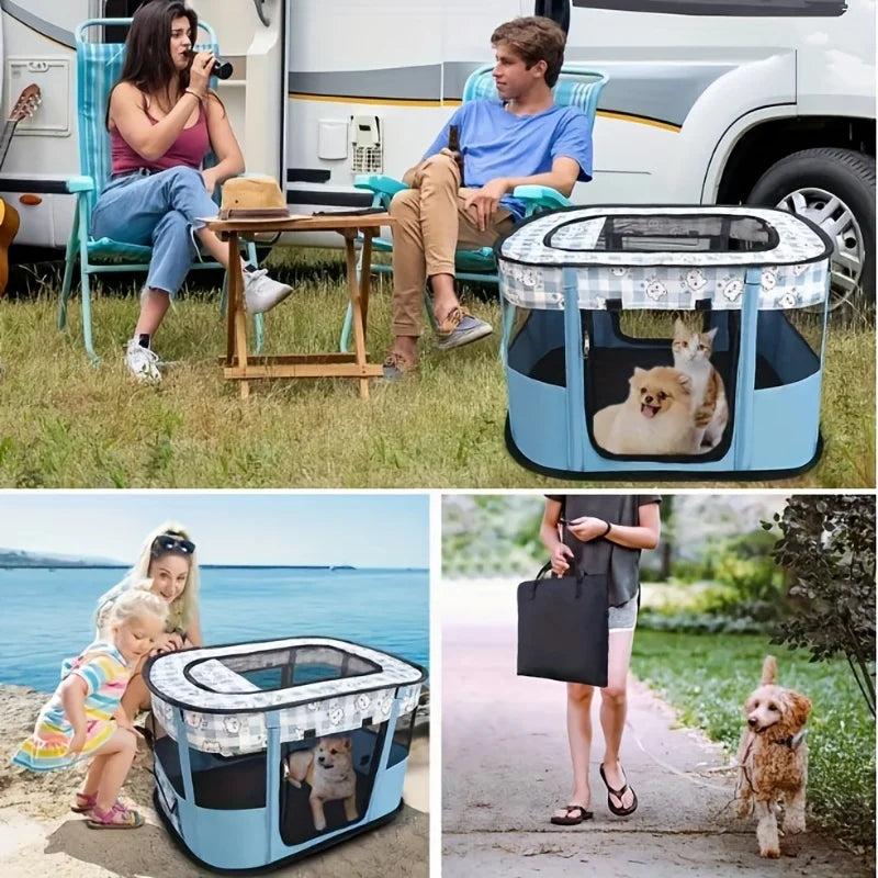 Portable Foldable Pet Playpen