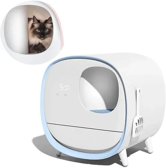 Intelligent Fully EnClosed Toilet Litter Box