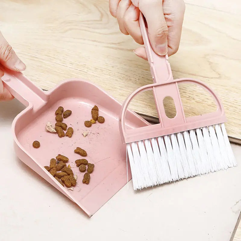 Cat Dustpan Small Broom Set