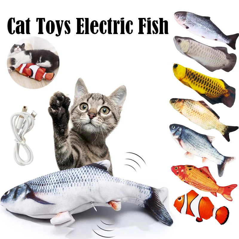 Electric Fish Pet Cat Toys