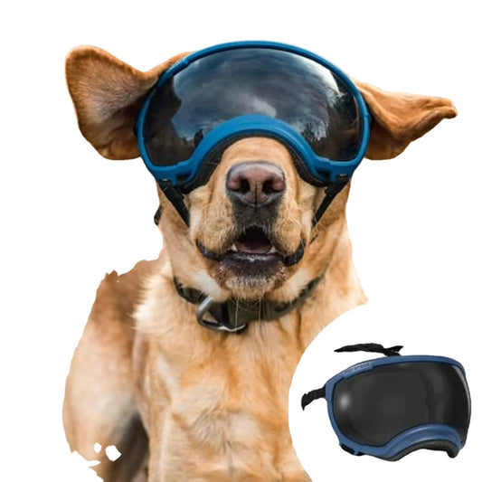 Dog Goggles Anti UV Strong Impact Resistance Adjustable