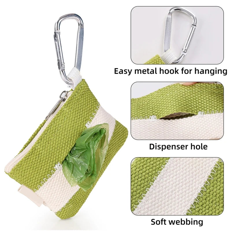 /Pet Poop Bag Holder Hook Pouch