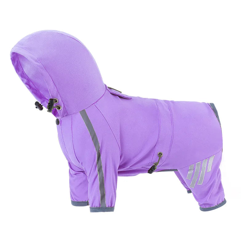 Dog Raincoat Reflective Waterproof